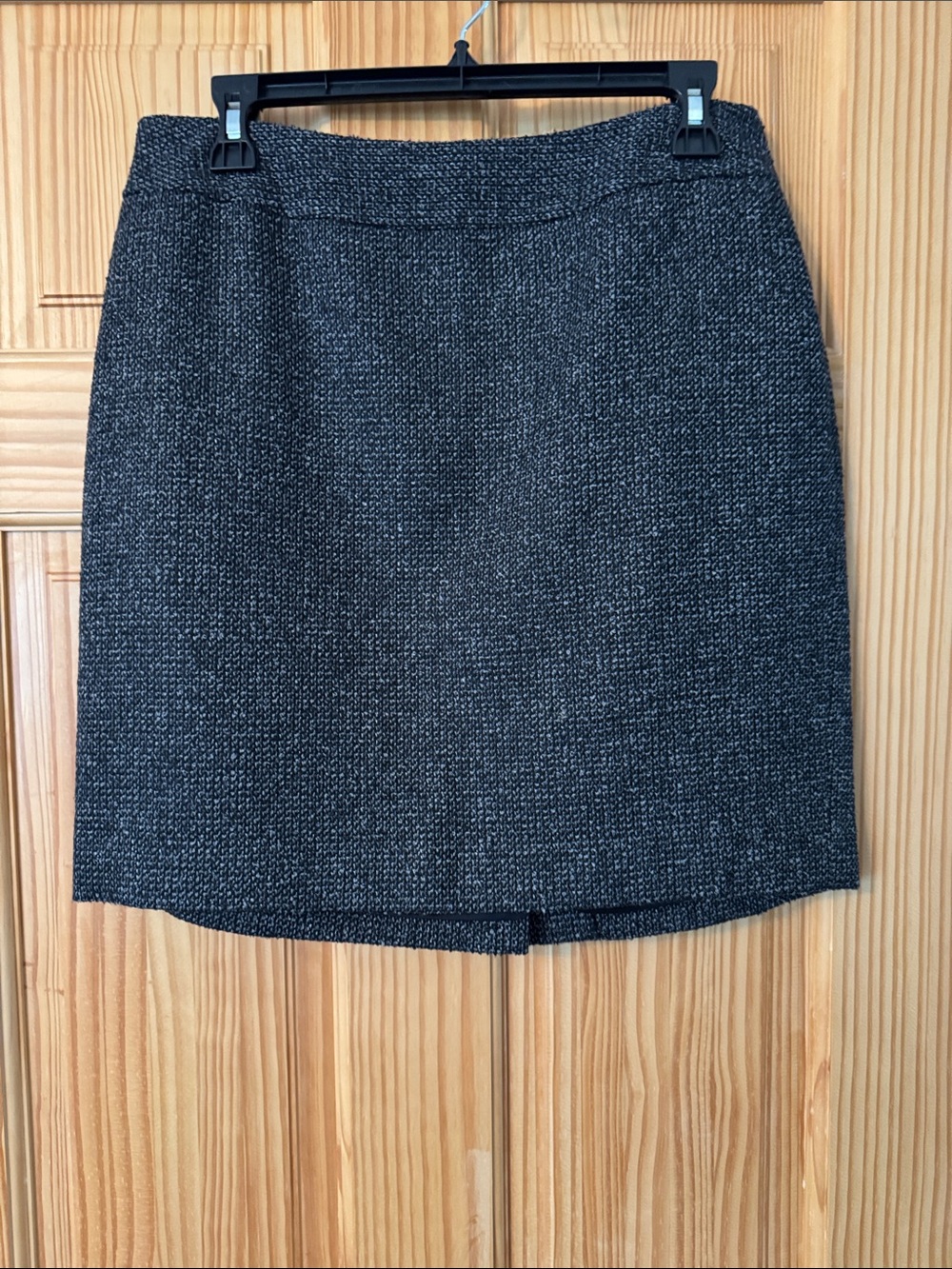 Halogen Charcoal Tweed Pencil Skirt